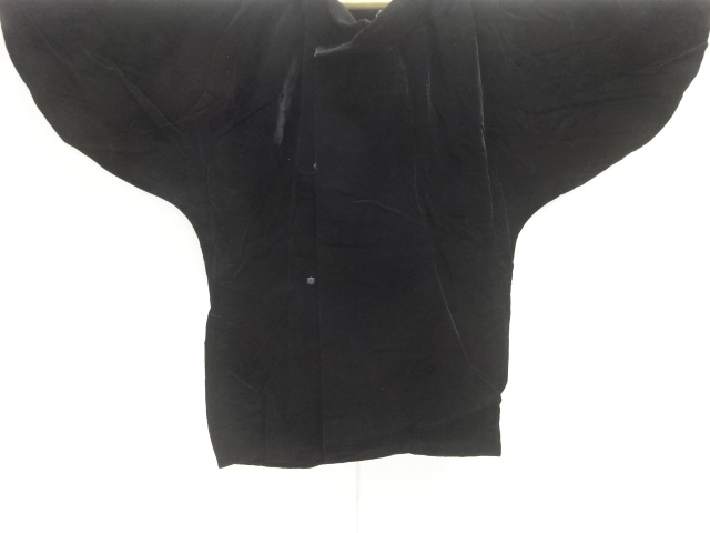 JAPANESE ANTIQUE VELVET COAT / TAISHO ROMAN STYLE